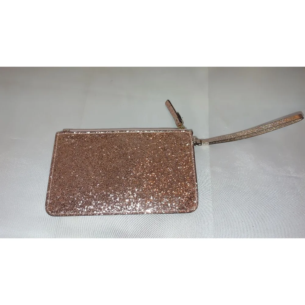 Kate Spade Pink Glittery Wristlet